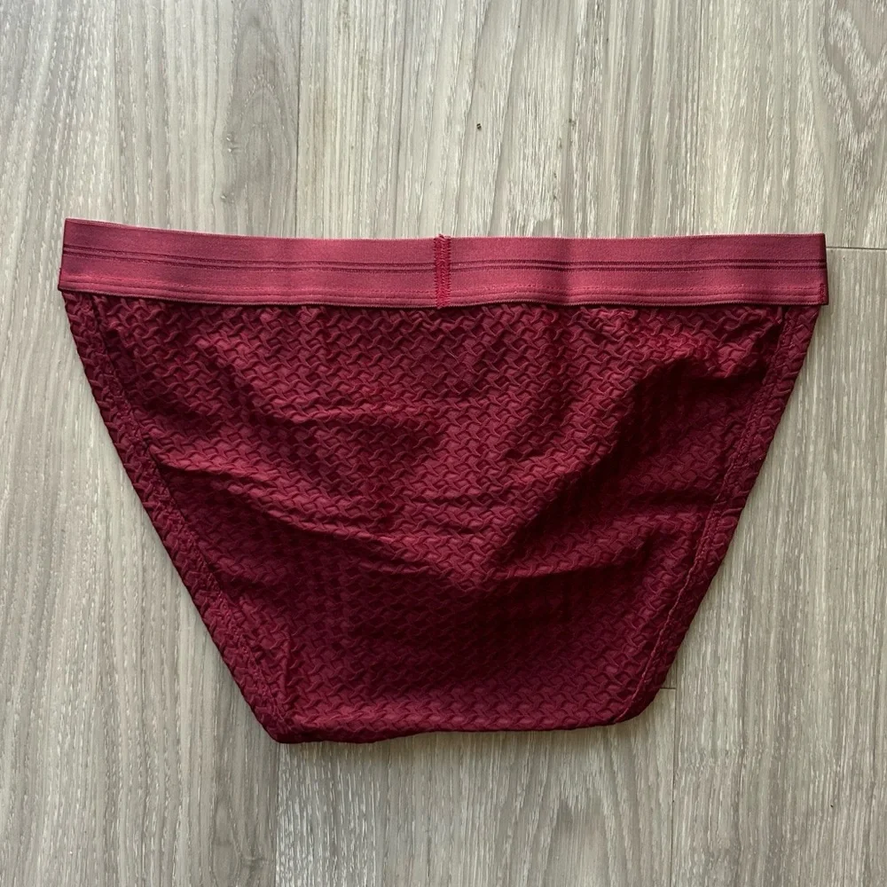 Andrew Christian | Bespoke Martel Brief with Almost Naked in Burgundy (Small)